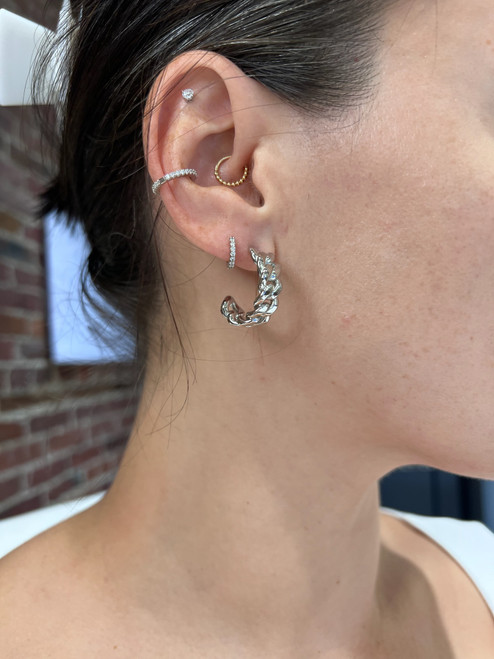 Cuban Link Hoops Cuban Link Hoops