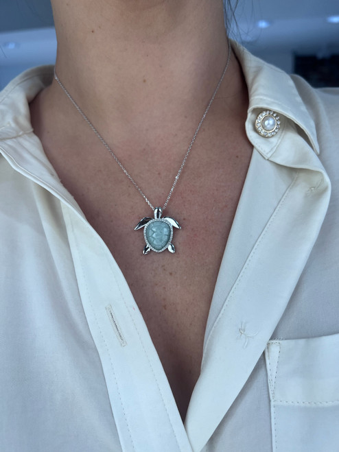 Jade Turtle Necklace