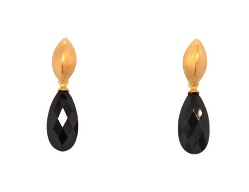 Black Spinel Bliss Earrings