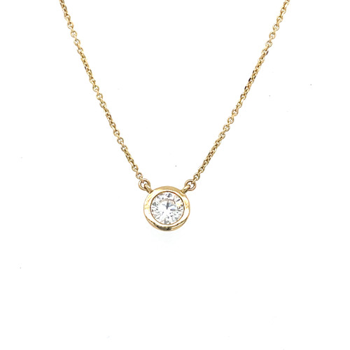 diamond pendant, diamond necklace, diamond solitaire necklace