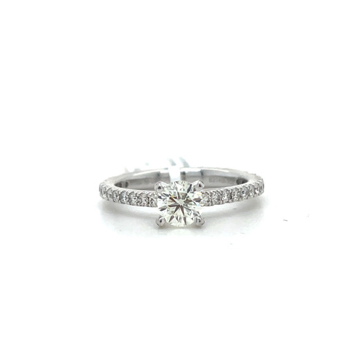 platinum engagement ring, diamond engagement ring