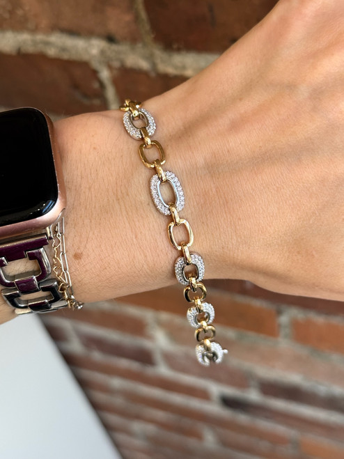 Diamond Link Bracelet