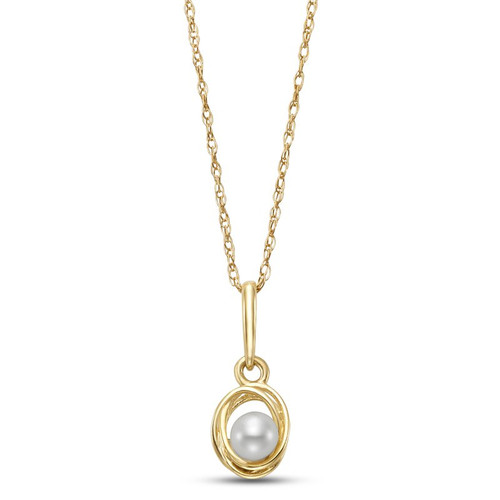 Pearl Knot Pendant