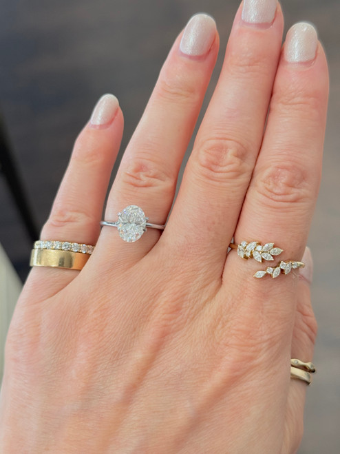 2.16ct Oval Lab Grown Diamond- Premium Quality