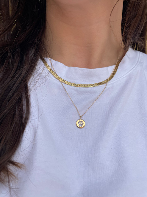Open Paw Pendant