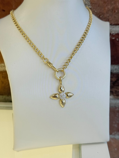 Large Floral Motif Pendant