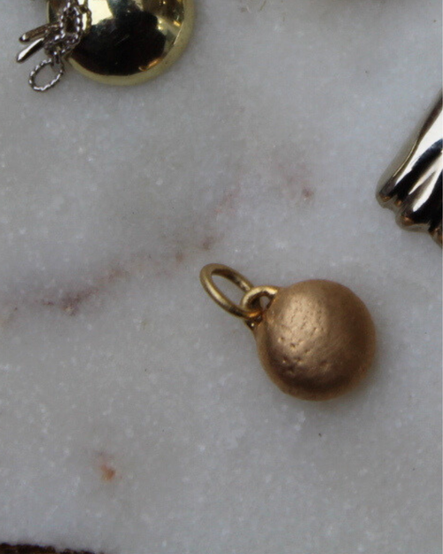 Summerwind Collection Domed Circle Puddle Pendant