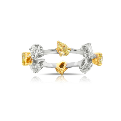 Mixed Shape Diamond Band