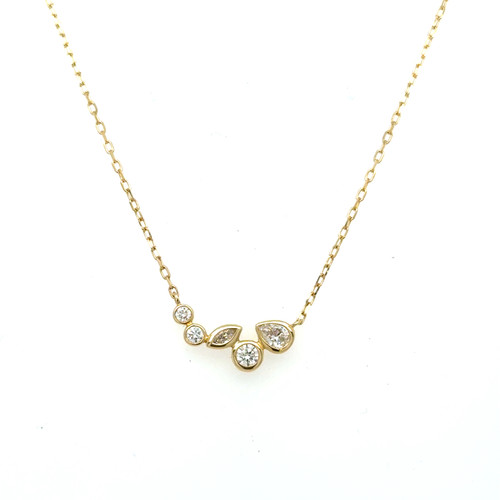 Bubbles Diamond Necklace