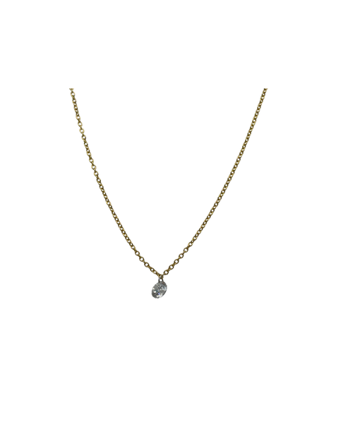 floating diamond necklace, dainty diamond necklace, dainty diamond jewelry
