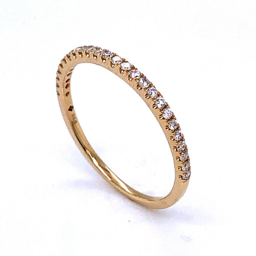 1/3cttw Diamond Band - Yellow Gold