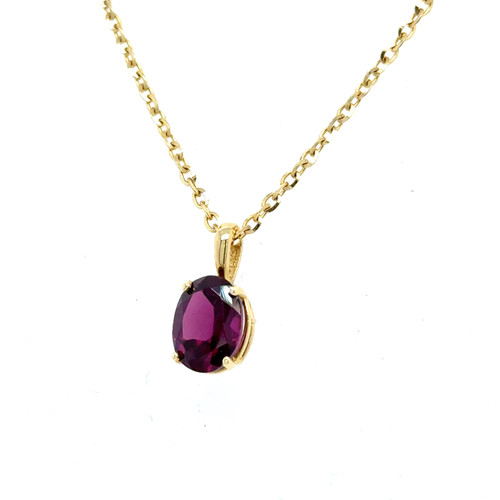 Juicy Gem 2.07ct Oval Rhodolite Garnet