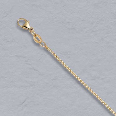 .7mm Box Chain - Yellow Gold