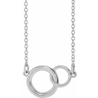 Interlocking Circle Necklace