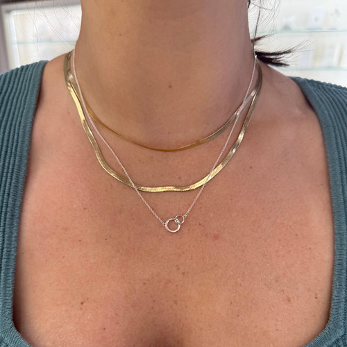 Interlocking Circle Necklace