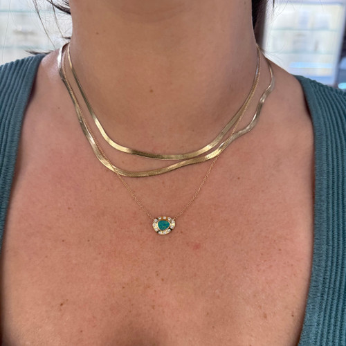 opal necklace, opal pendant, opal jewelry, unique opal jewelry