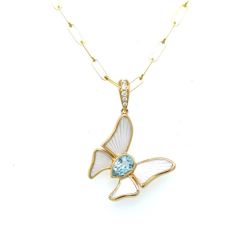 "Ondelle" Butterfly Pendant