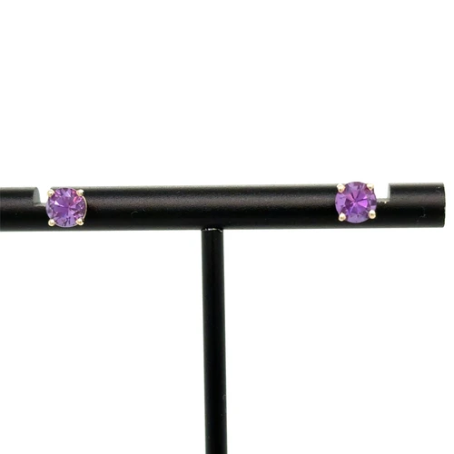 Amethyst Studs 5mm