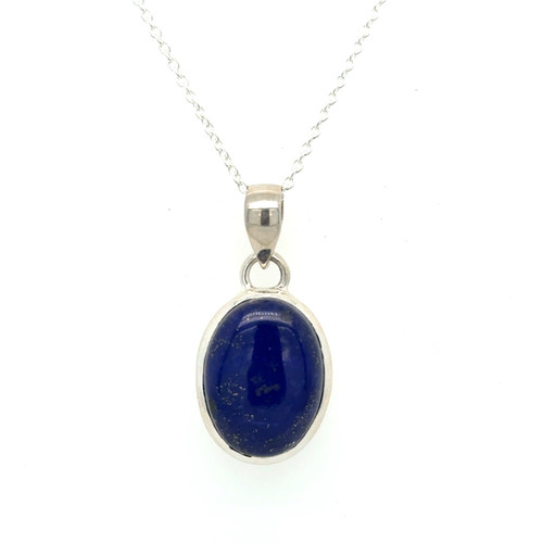 Oval Lapis Pendant