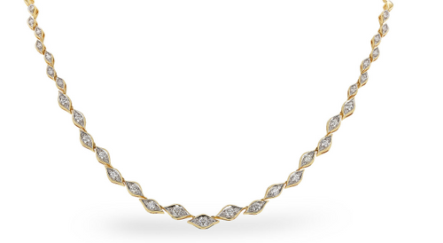 Free Form Bezel Necklace