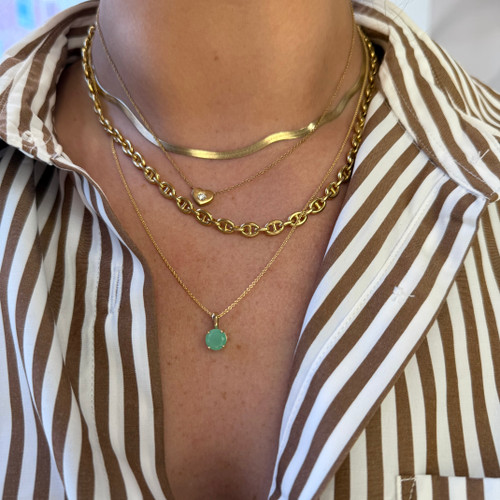 Chrysoprase Juicy Gem Pendant- NEW