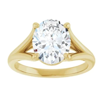split shank engagement ring, unique engagement ring