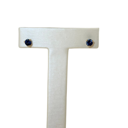 Montana Sapphire Studs, Martini Set