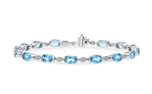 Blue Topaz Bracelet