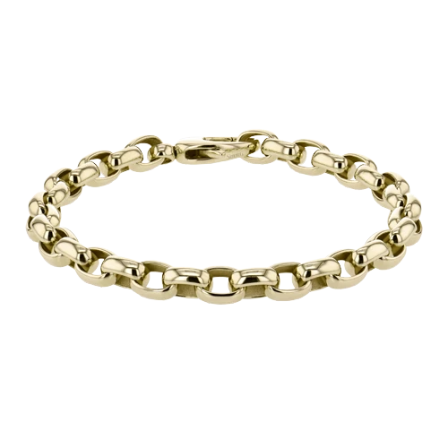 Rolo Chain Bracelet, 18kt