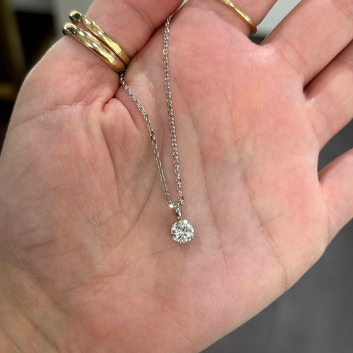 diamond solitaire necklace, diamond necklace, diamond pendant, diamond solitaire pendant, diamond jewelry