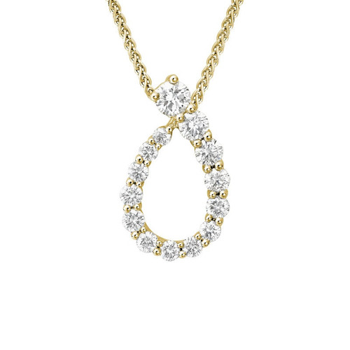 Graduated Diamond Pendant