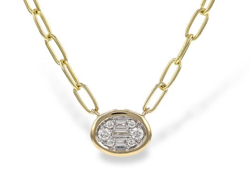 Oval Mosaic Pendant