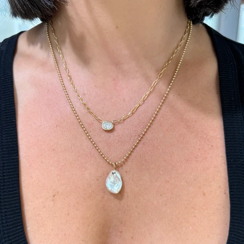 Oval Mosaic Pendant