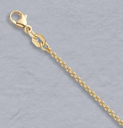 1.6mm Cable Chain - 18"