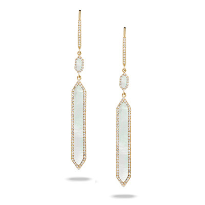 White Orchid Earrings