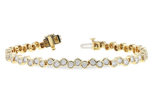 Off Set Diamond Bracelet