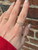 Open Diamond Leaf Ring