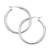 silver hoops, sterling silver hoops