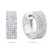 diamond hoops, diamond huggie hoops, small diamond hoops