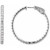 1cttw Inside Out Skinny Diamond Hoops