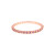 Pink Sapphire Eternity Band
