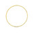 Summerwind Signature 4.5mm Flat Bangle - Yellow Gold