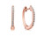 diamond huggie hoops, diamond huggies, small diamond hoops, diamond hoops