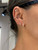 diamond huggie hoops, diamond huggies, small diamond hoops, diamond hoops