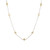 2/5cttw Diamond-by-the-Yard - White and Yellow Gold