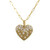 Diamond Confetti Heart Pendant