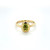 Oval Cabochon Peridot Ring