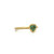 Green Tourmaline Yumdrop Ring