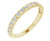 1/2cttw Diamond Band- Yellow Gold