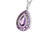 Amethyst Tear Drop Pendant